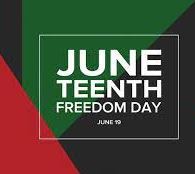 Juneteenth graphic