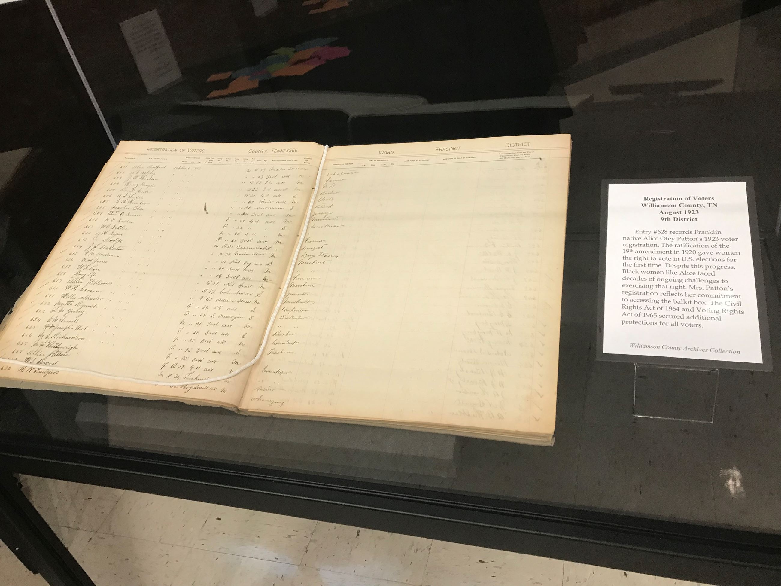 Williamson 225 exhibition photo