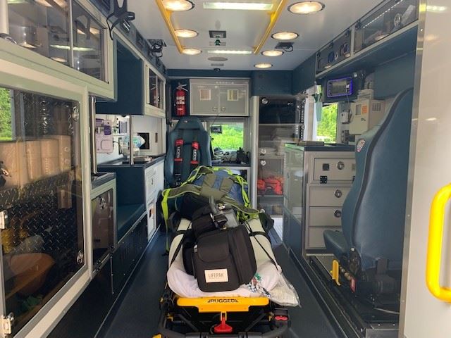 New Hortan Ambulance Interior